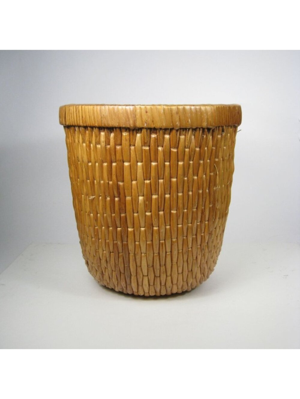 Vintage Woven Basket Storage Home Decor Tapered